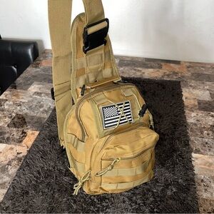 Tactical Gear Shoulder Bag Multi-Use Crossbody for Phone, Tools, Everyday Carry”